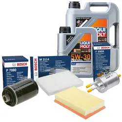 Inspektionspaket Bosch Inspektionspaket Liqui Moly 5W-30 VW CALIFORNIA T6 Camper