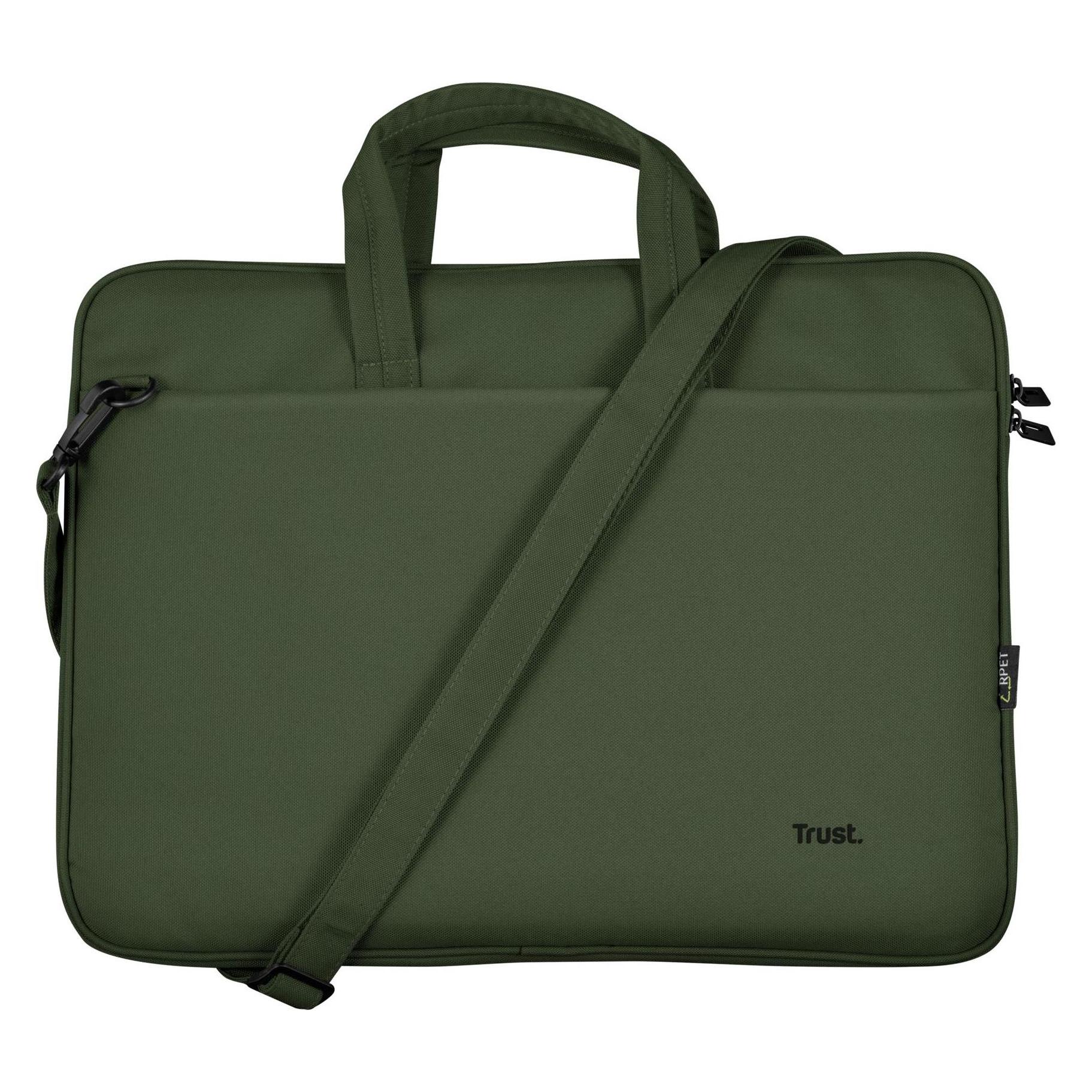 Trust Bologna Bag And Mouse Set Green (16", Universal) (24989)
