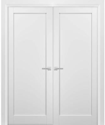 SARTODOORS Quadro 4111 Walnut MDF Interior Double Doors