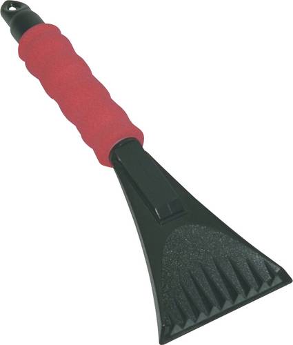 HP Autozubehör Grattoir à givre rouge et noir Kunststoff Eiskratzer / Schneebesen Softgriff (L x B x H) 32 x 11.5 x 3.5cm Schwarz