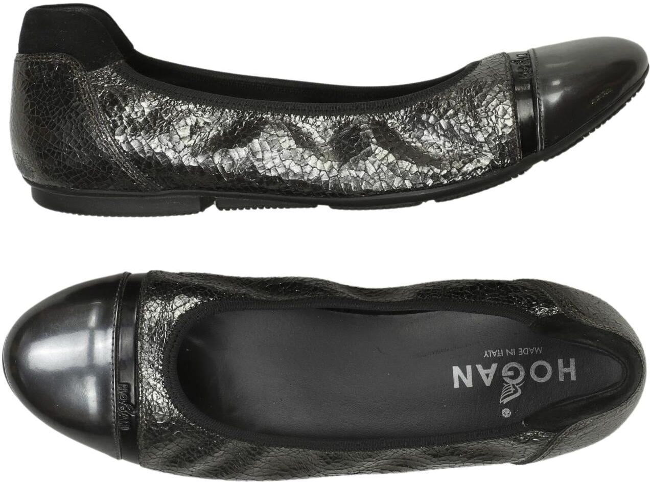 Hogan Damen Ballerina, Mehrfarbig, Gr. EU 38, kein / Etikett - Second Hand