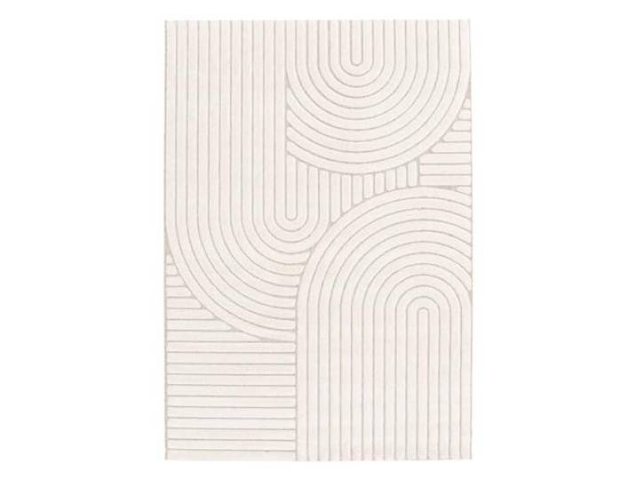 sweeek - Tapis intérieur Motif Ethnique Arches 160x230cm. Poils Ras. Beige et crème