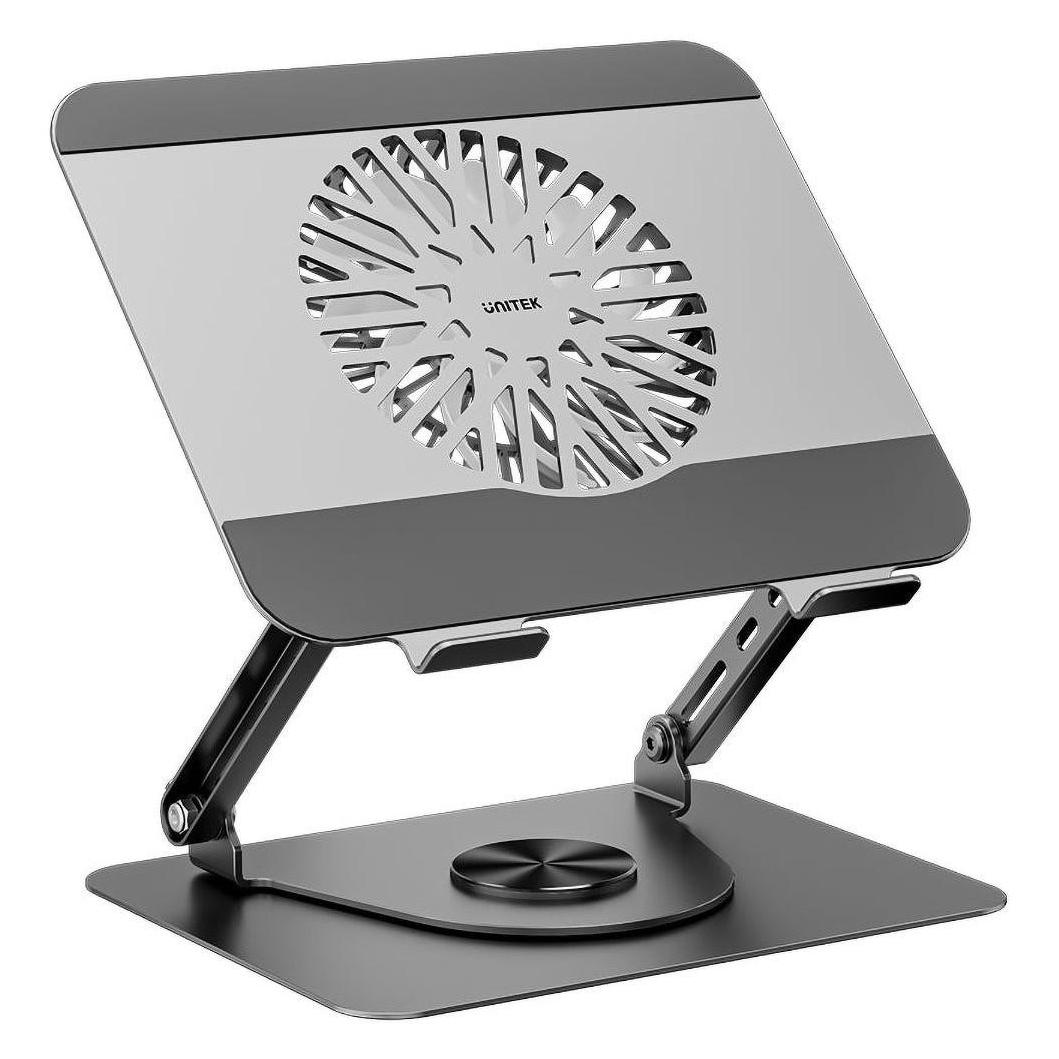Unitek Podstawka chłodząca pod laptopa regulowana 360°, 8"- 17,3" (OT1098AGY01)