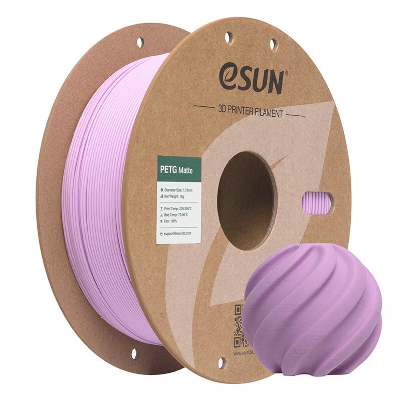 eSUN Mat PETG 3D-print filament 1,75 mm - Lila - 1 kg