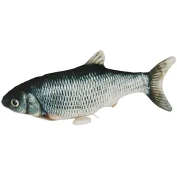 KERBL Katzenspielzeug Springender Fisch, 28 cm