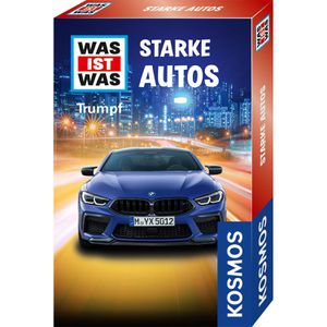 Kosmos Kartenspiel 74188, WAS IST WAS Starke Autos, ab 8 Jahre, 2-4 Spieler