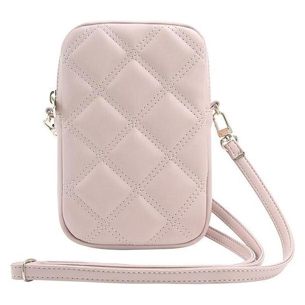 Guess PU Quilted 4G Metal Logo Wallet - pink (Universal) (GUWBZPSQSSGP)