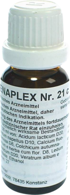 REGENAPLEX GmbH REGENAPLEX Nr.21 c Tropfen zum Einnehmen 15 ml 02642091