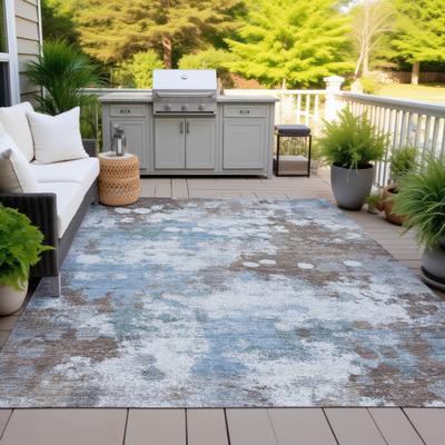 Addison Rugs Machine Washable Indoor/Outdoor Modern Puffy Chantille Rug