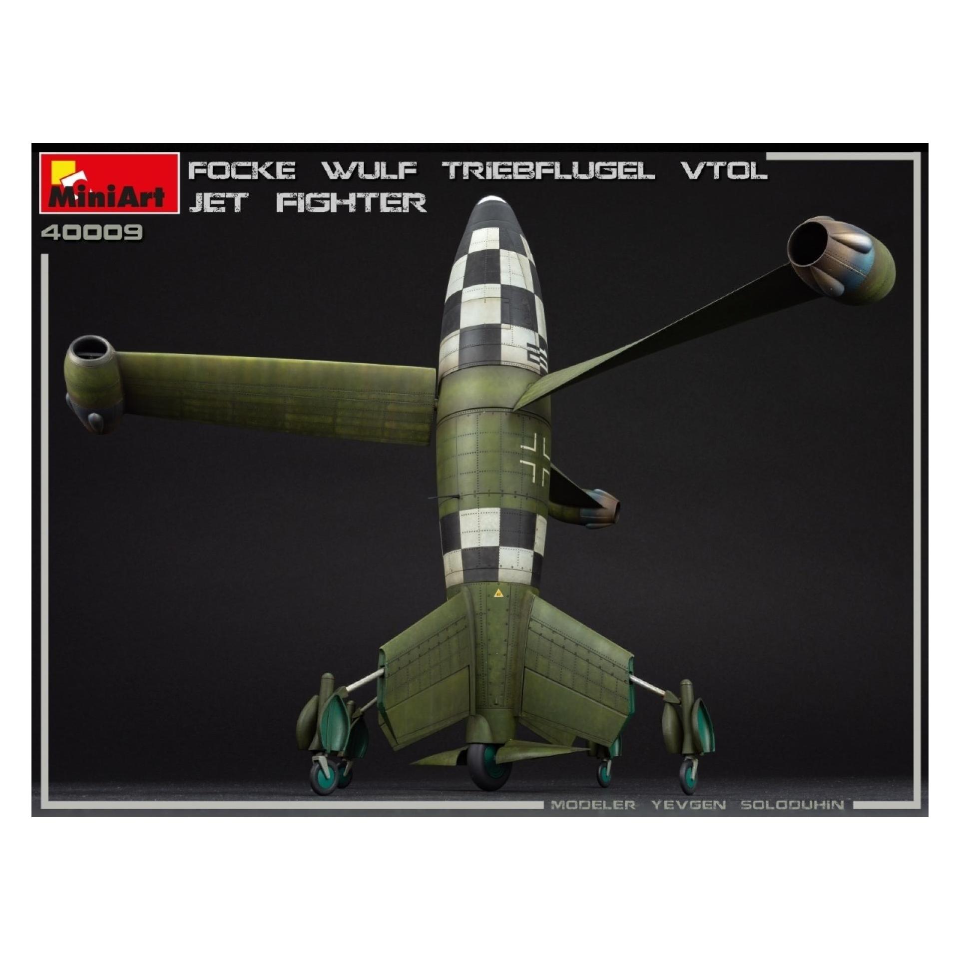 Mini art Focke Wulf Triebflugel (VTOL) Jet Fighter (40009)