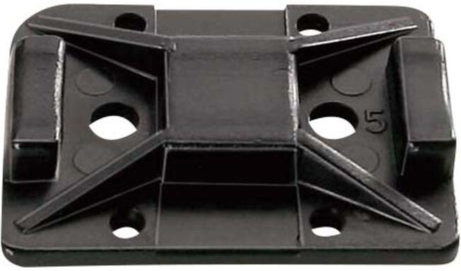 HellermannTyton Socle adhésif UB19-N-PA66-NA-C1 (151-00355)