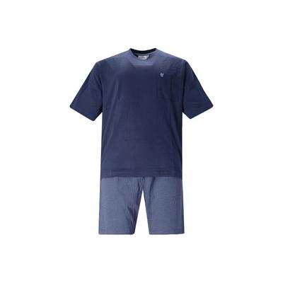 Schlafanzug HAJO "Pyjama", Herren, Gr. L, blau, Obermaterial: 100% Baumwolle CO., Homewear-Sets Schlafanzug