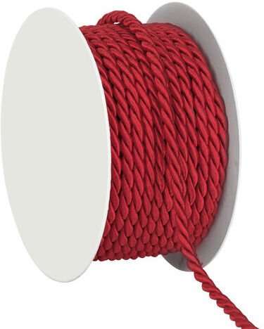 Kordel, weinrot, 4 mm, 10 m