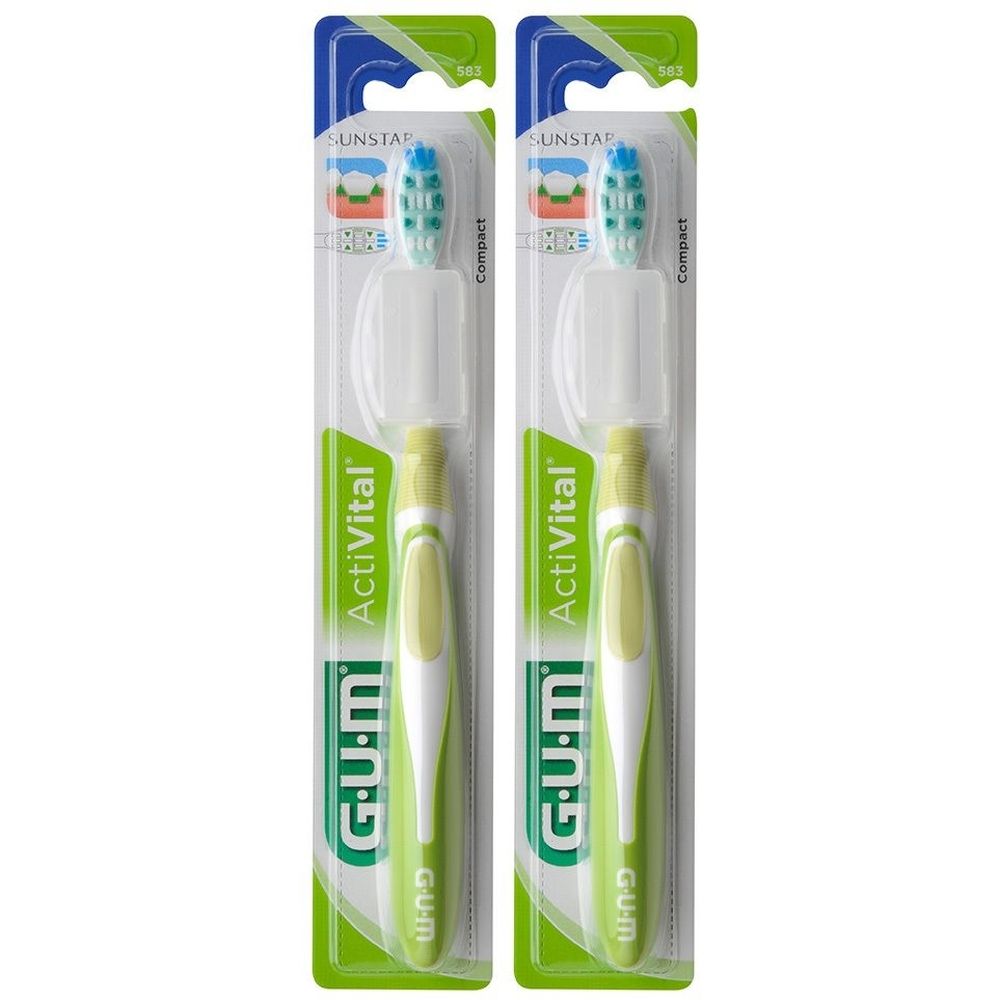 GUM Activital ZBU Komp SOF x2 2x1 St Zahnbürste