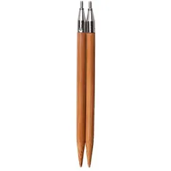 ChiaoGoo Auswechselbare Nadelspitzen SPIN Bamboo Patina / 2 Stück, Nadel