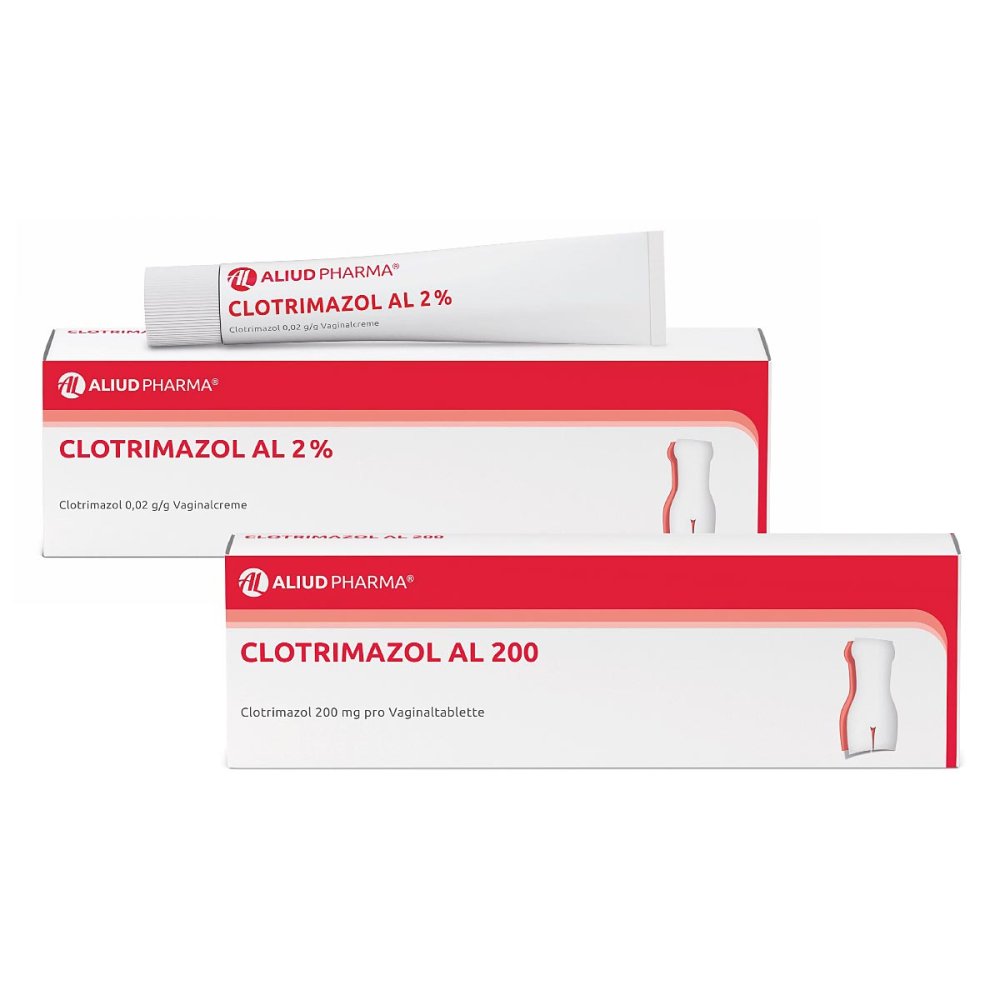 ALIUD Pharma GmbH Clotrimazol Al 2% & Clotrimazol Al 200 bei Scheidenpilz 08104351
