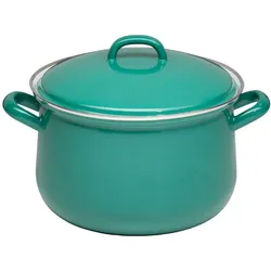 Riess Fleischtopf mit Deckel Ø20 cm dark Classic nature green Induktion