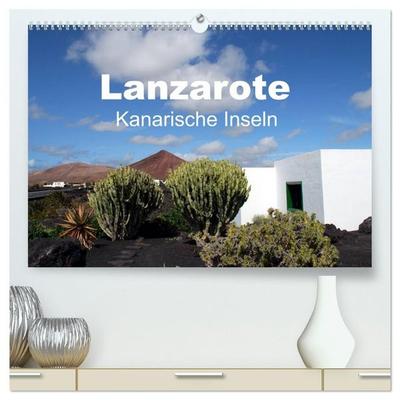 Lanzarote - Kanarische Inseln (hochwertiger Premium Wandkalender 2027 DIN A2 quer), Kunstdruck in Hochglanz
