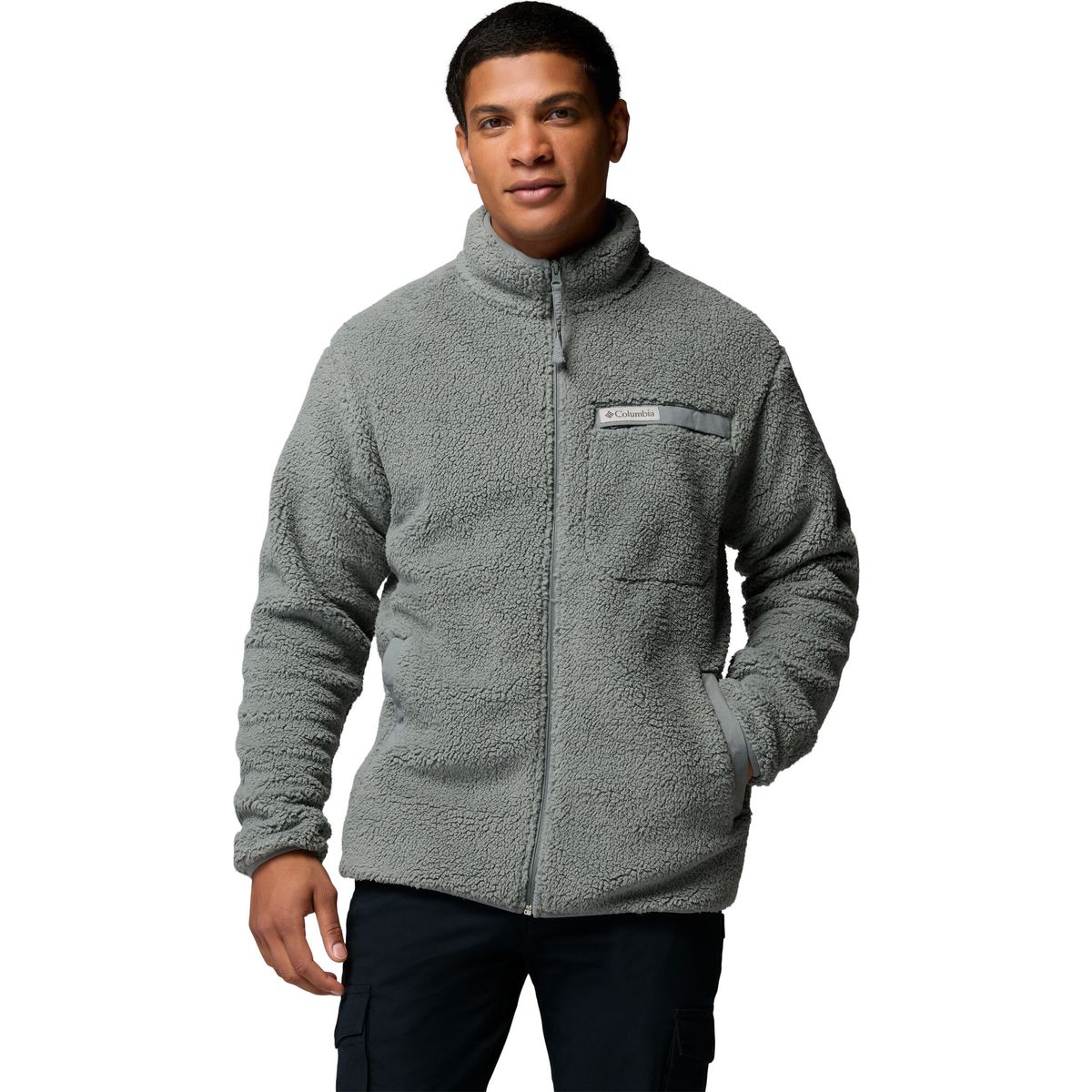 Columbia Men's Rugged Ridge High Pile Fleece Jacket sedona sage (342) XXL 213548-2135481-342-XXL