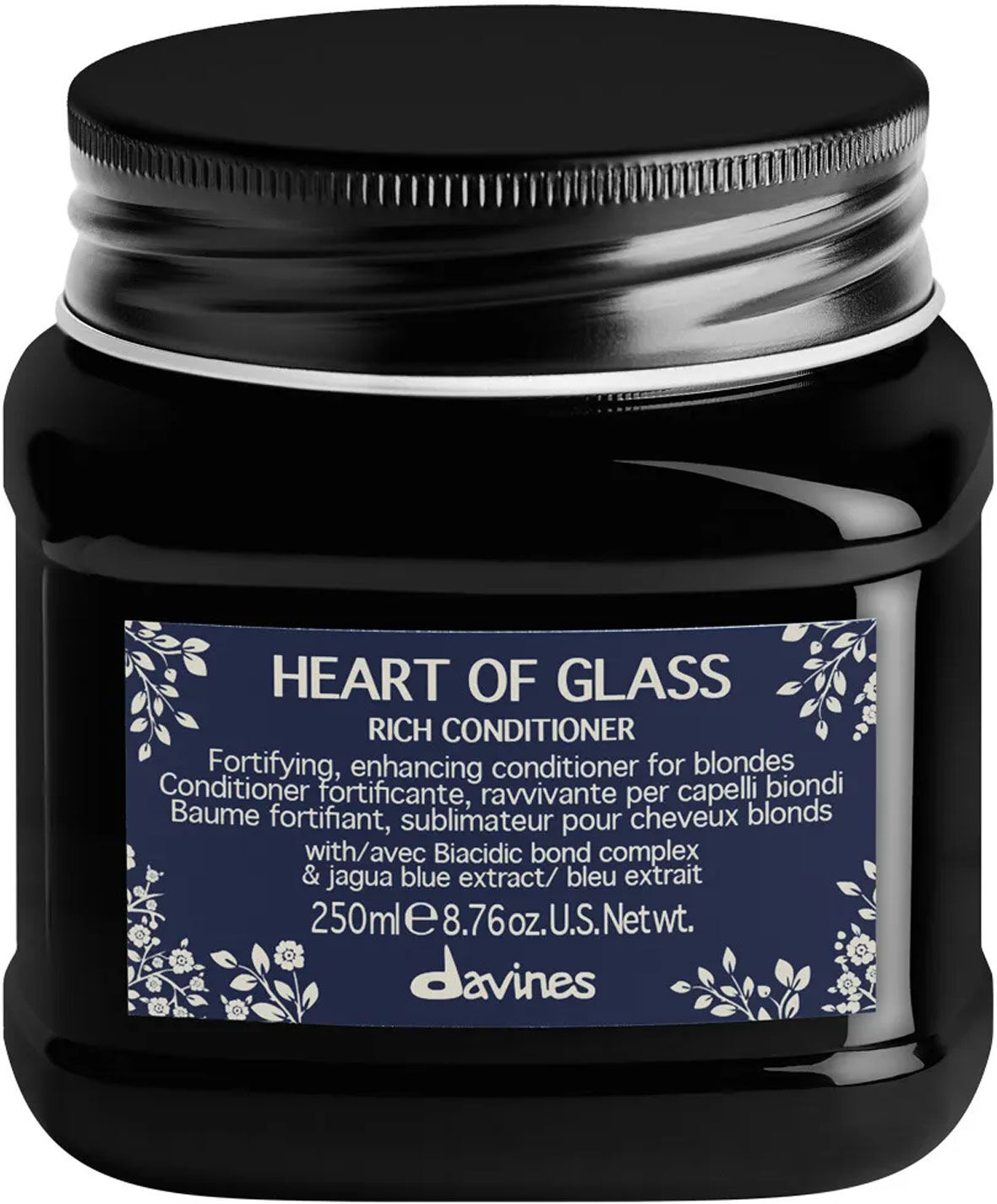 DAVINES Heart Of Glass Rich Conditioner 250ml