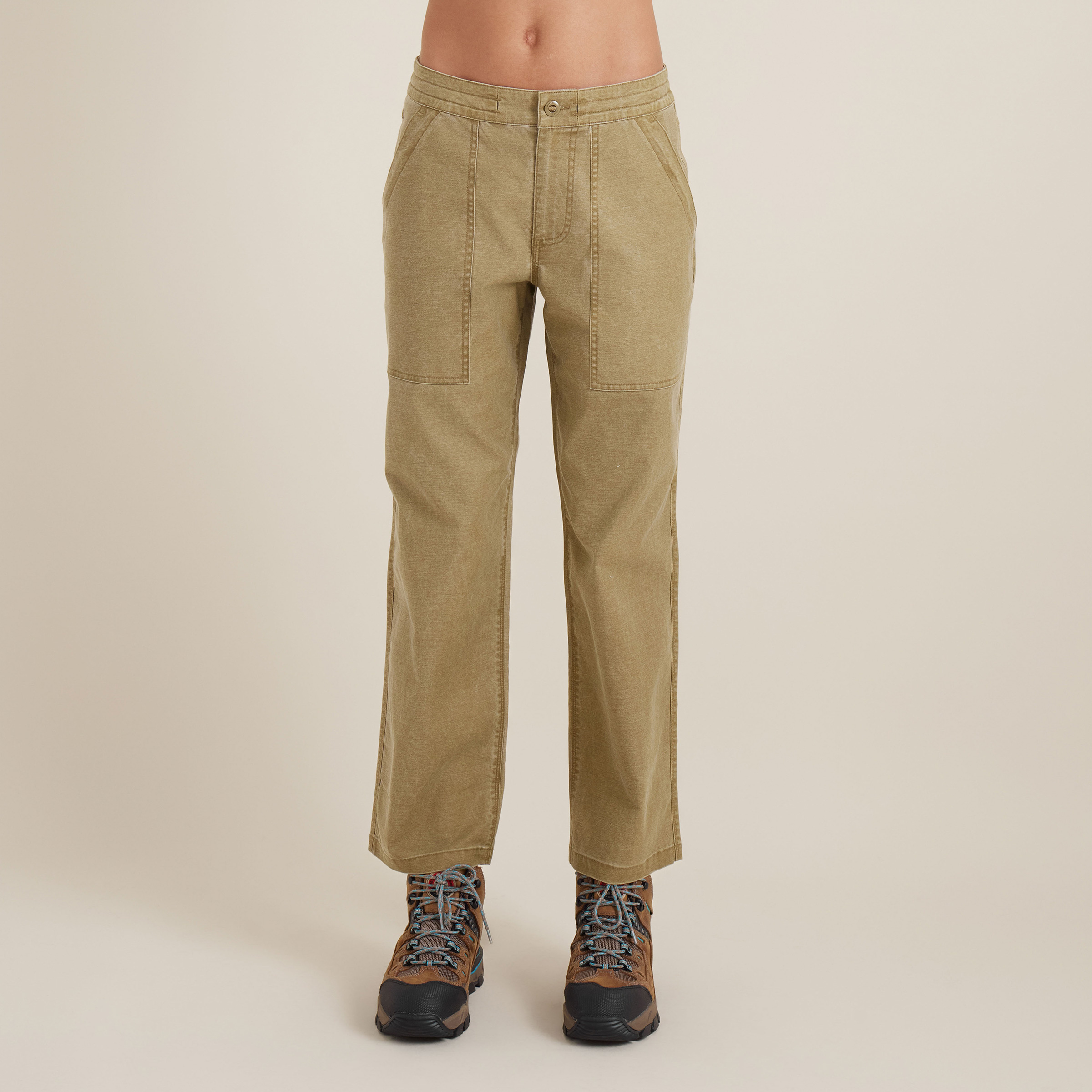 Roark Layover Hose Damen Jeans & Freizeithose braun Größe M Lifestyle Elastisch