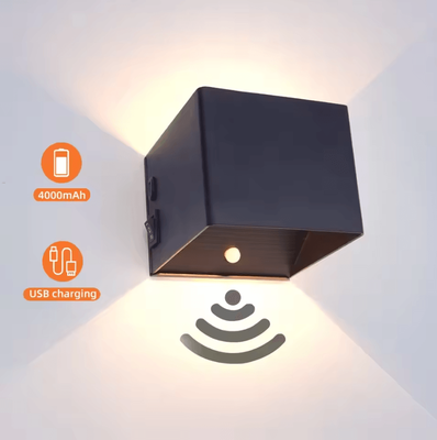 Inspire Curations USB Rechargeable Magnetic Motion Sensor Wall Light 4000mah warm White (2700 3500k) 5w