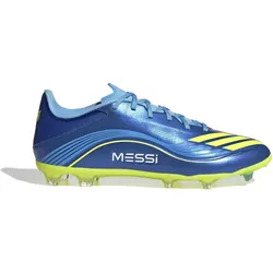 Adidas, Herren, Fussballschuhe, F50 League Messi Schuhe (47 1/3), Blau, Gelb, Mehrfarbig