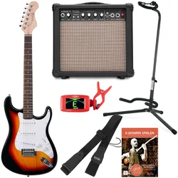 Rocktile Sphere Classic E-Gitarre Sunburst Set