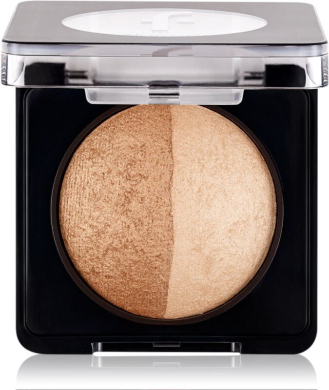 flormar Blush-On Baked Illuminating Blush shade 055 Dual Gold 4 g