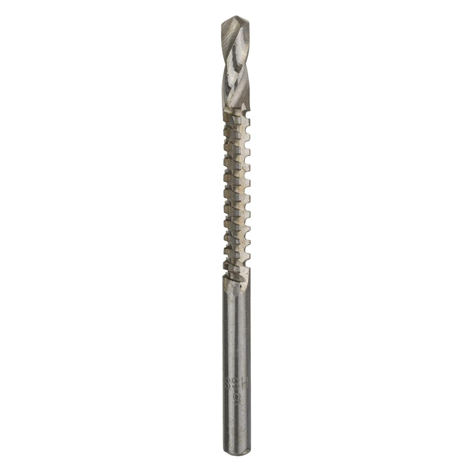 Bosch Professional Zubehör Fräsbohrer HSS, 6 mm, 90 mm, d 6 mm (6 mm) (2608597528)