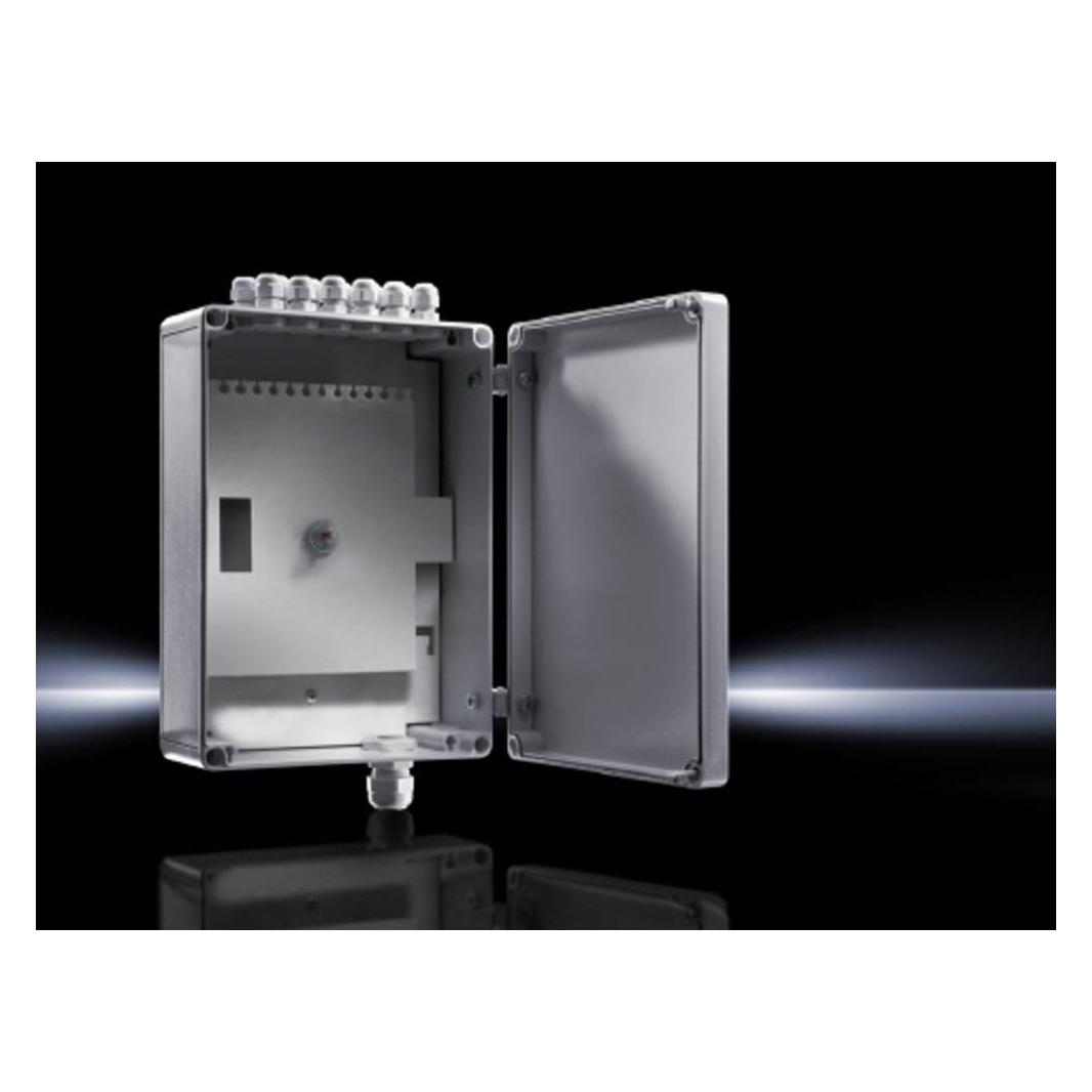 Rittal Small fibre-optic distributor with mounting plate and splicing cassette accomm (7451000)