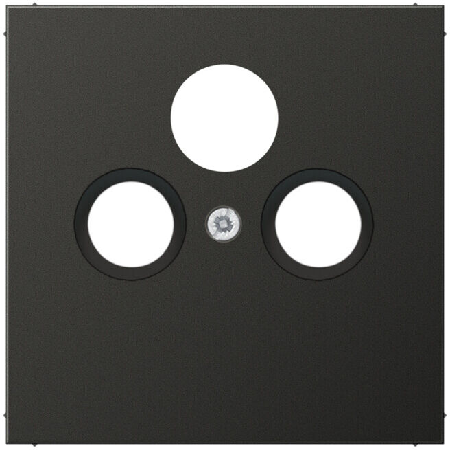 Jung Cache anthracite pour prise SAT-TV AL 2990 SAT AN (AL2990SATAN)