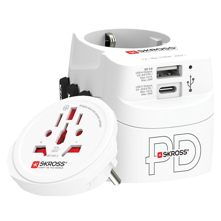 Skross PRO Light USB AC30PD (1.302473)