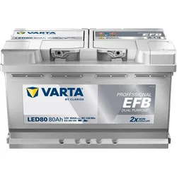 Varta LED80 Professional EFB 12V 80Ah 800A 930 080 080