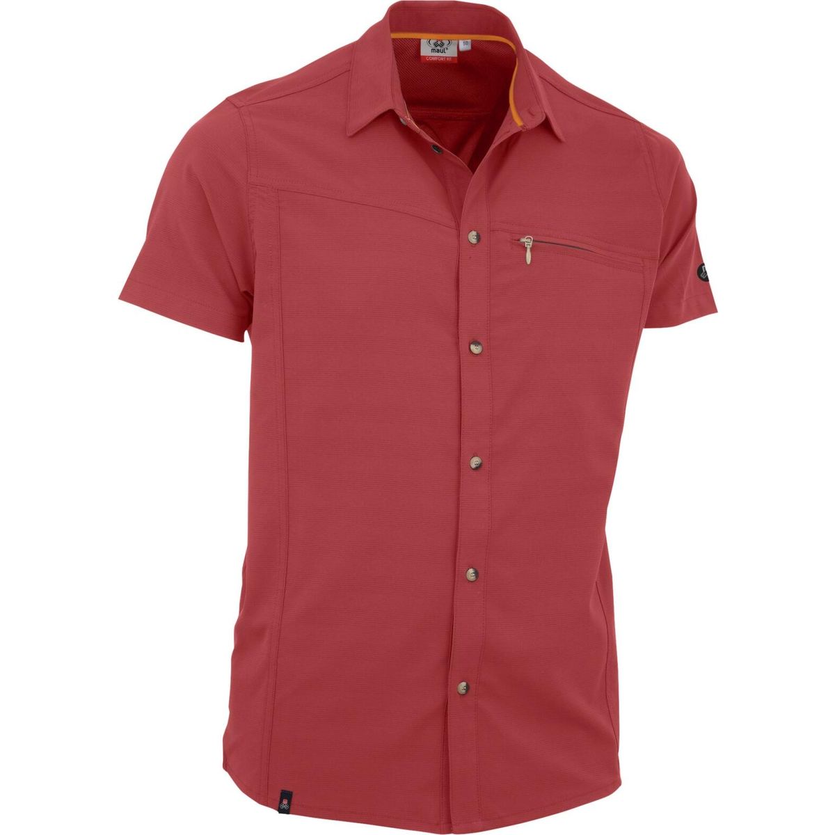 MAUL Sport Lechnerkopf - 1/2 Hemd elas. bossa orange (45) 48 4731100403-45-48