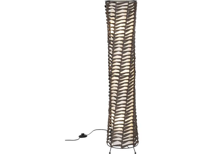 Stehlampe Ceccano braun Papier/Metall H 110 cm - Stehlampe