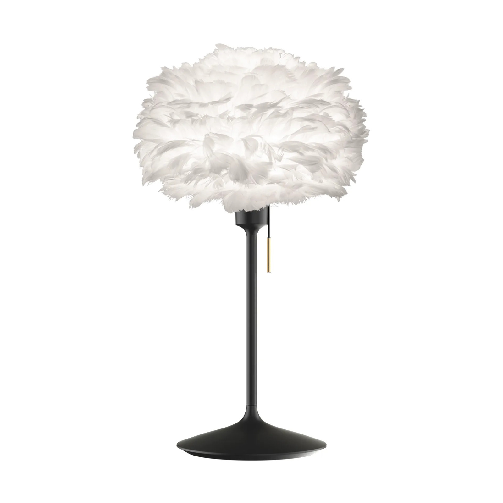 Umage Eos tafellamp mini Wit-Zwart