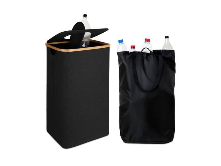 Relaxdays Pfandflaschen Sammelbehälter 100l
