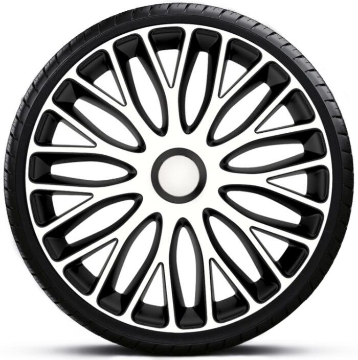 ARGO 15 MUGELLO WHITE BLACK Wheel covers