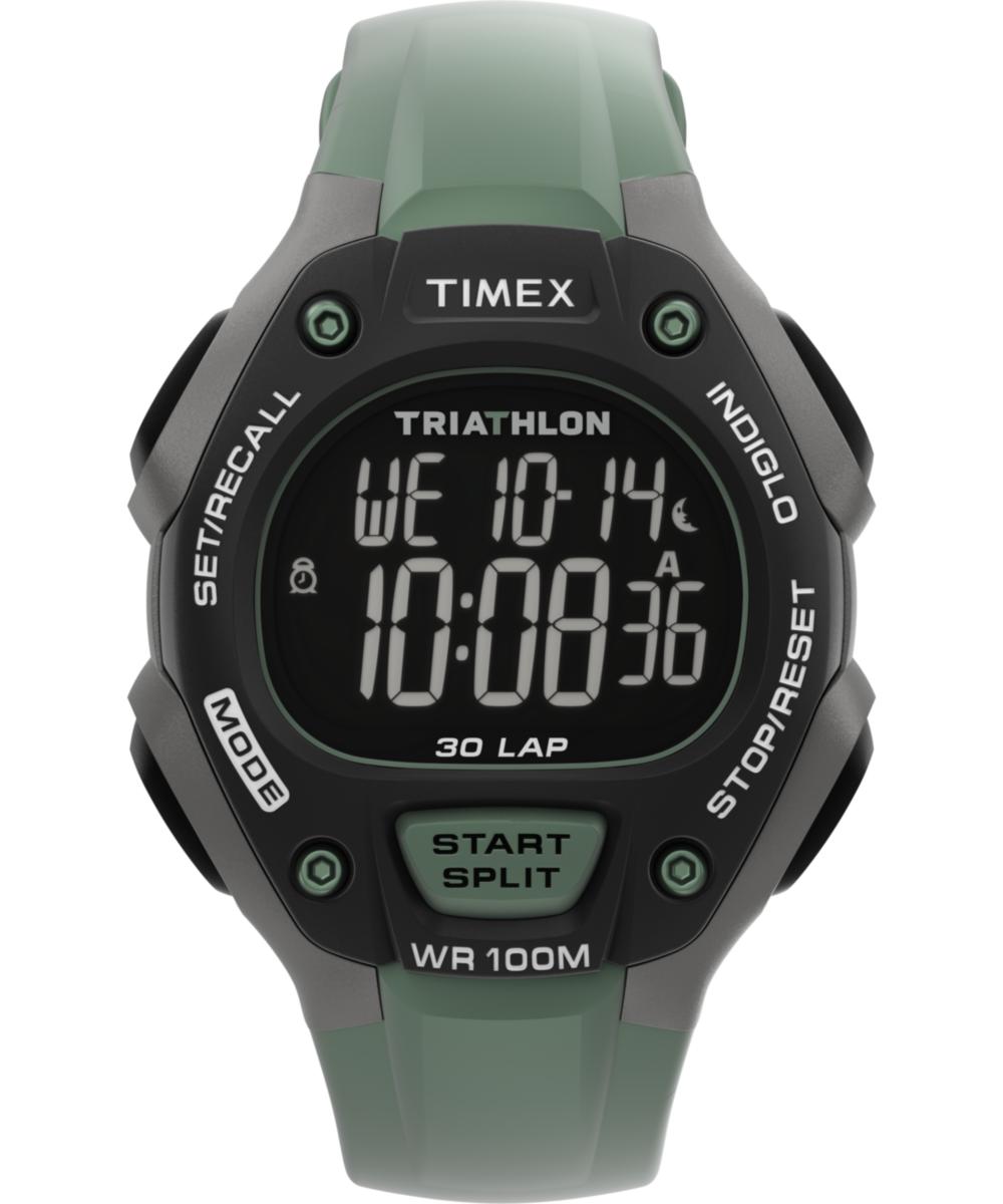 Timex Triathlon Classic C30 Heren Horloge Groen TW5M67300