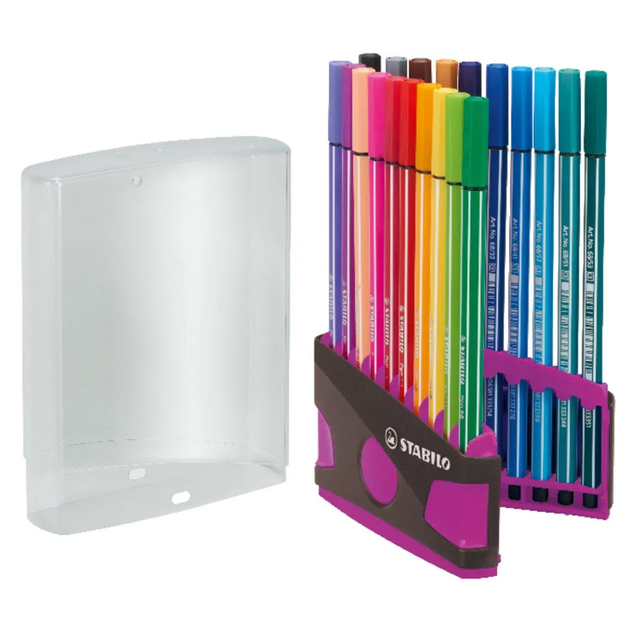 STABILO Pen 68 Filzstifte farbsortiert, 20 St. 6820-04-03