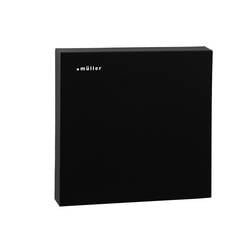 Müller KNX 24710 Raumtemperaturregler, Luftgüte-Temperatur-Feuchte-Sensor GS 40.12 knx RAL 9005
