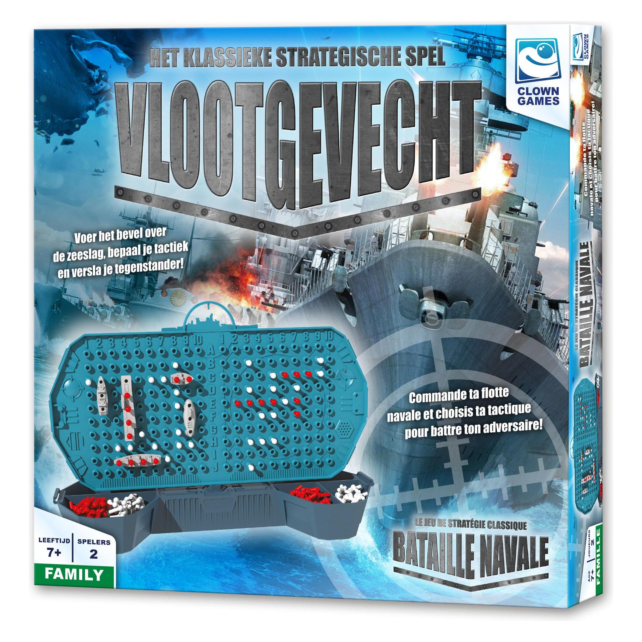 Clown games Vlootgevecht (Englisch, Französisch, 2 Spieler) (2009090)