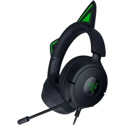 Razer Kraken Kitty V3 X Schwarz - Kabelgebundenes Kitty-Headset für Gaming