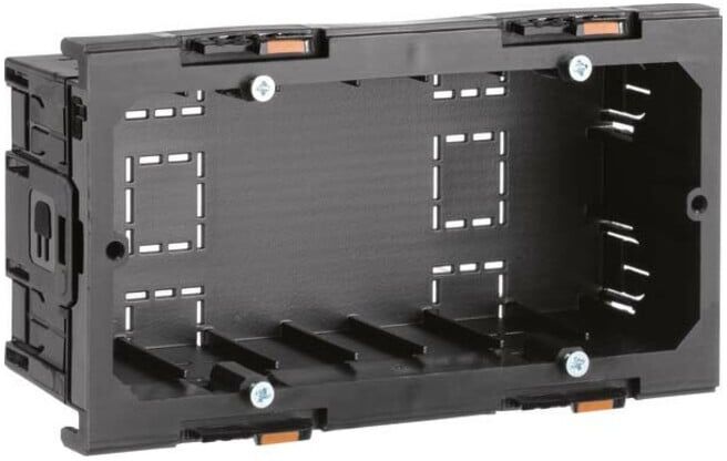 Tehalit Boîte d'encastrement appareil 2x, front à encliqueter G 2860 ; hager (5208397)