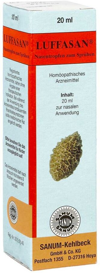 Luffasan Nasentropfen zum Sprühen