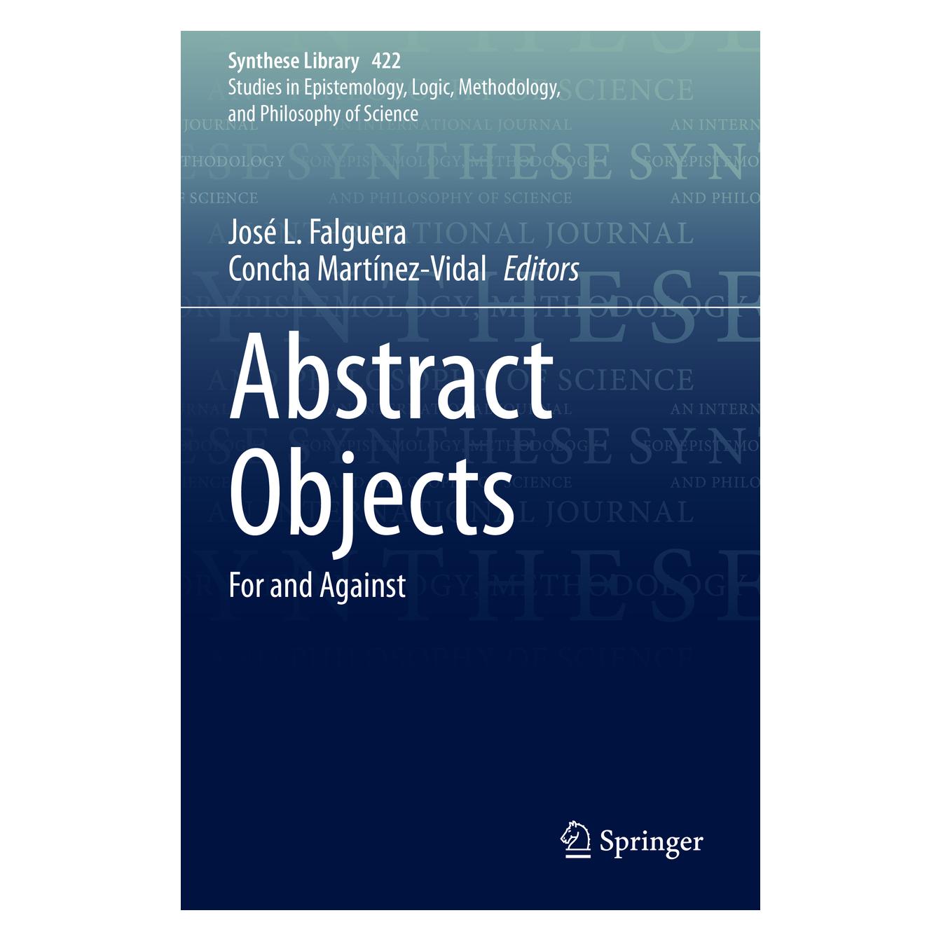 Springer Abstract Objects (Englisch, Softcover, Concha Martínez-Vidal, José L. Falguera) (56189132)