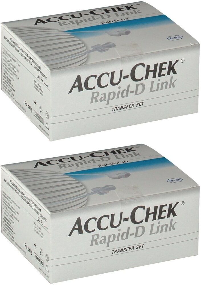 Accu-Chek Rapid-D Link Transfer Set 50 2x 2x10 St Katheter