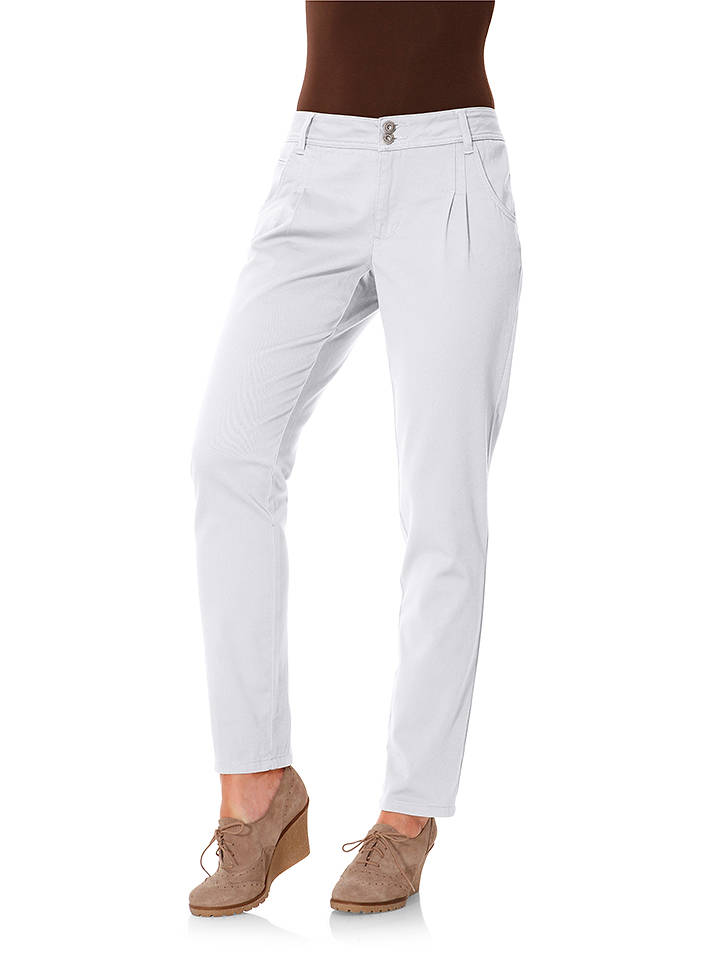 Heine Chino in Weiß - 36