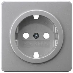 Siemens 5UH1064 DELTA profil Steckdosenabdeckung ohne Einsatz, silber
